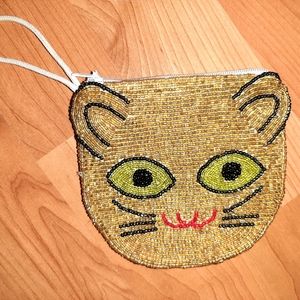 Handmade New cat coin purse